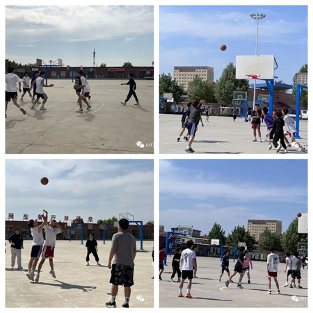 保定理工學院//藝術學院//校園友誼籃球賽