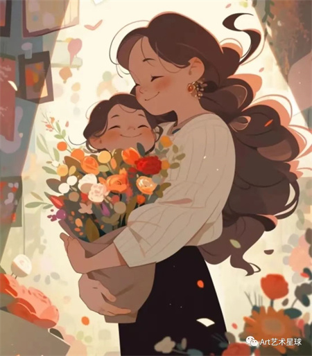 保定理工學(xué)院//藝術(shù)學(xué)院//母愛如海 歲月溫情