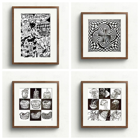 “未來可期，創意無限”——保定理工學院藝術學院2023級視覺傳達設計《平面構成》結課作品展