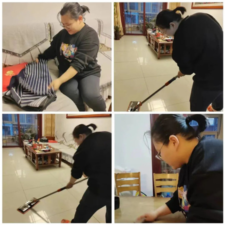 “以孝為先，親情不斷”——保定理工學院藝術學院開展“孝老愛親”線下主題活動