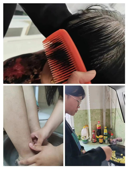 “以孝為先，親情不斷”——保定理工學院藝術學院開展“孝老愛親”線下主題活動