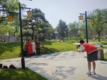 “志愿新時代，志愿服務行”——保定理工學院藝術學院與淮軍公所博物館五一勞動節志愿服務活動