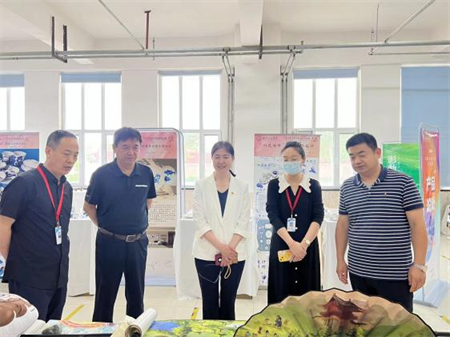 保定理工學院校領導蒞臨參觀指導藝術學院2024屆本科畢業設計作品展