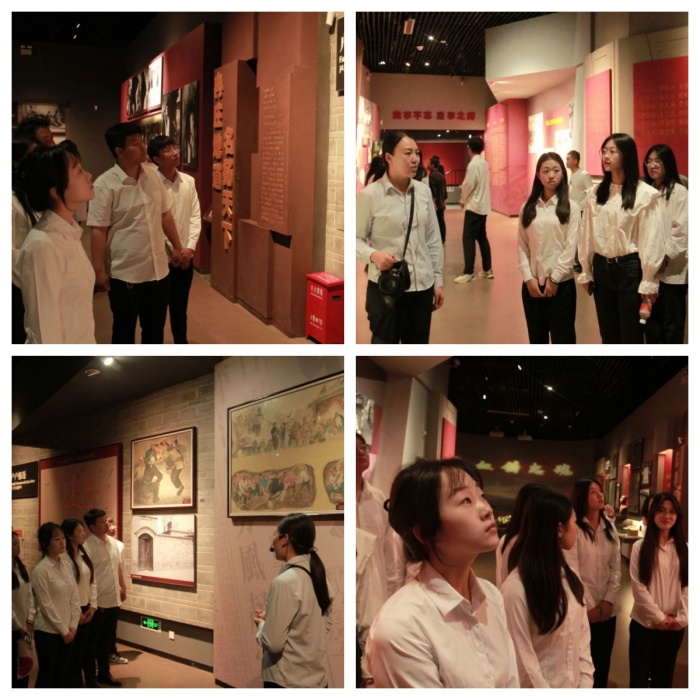 “追尋紅色足跡，傳承愛國精神”—信息科學與工程學院前往冉莊地道戰紀念館開展授牌儀式