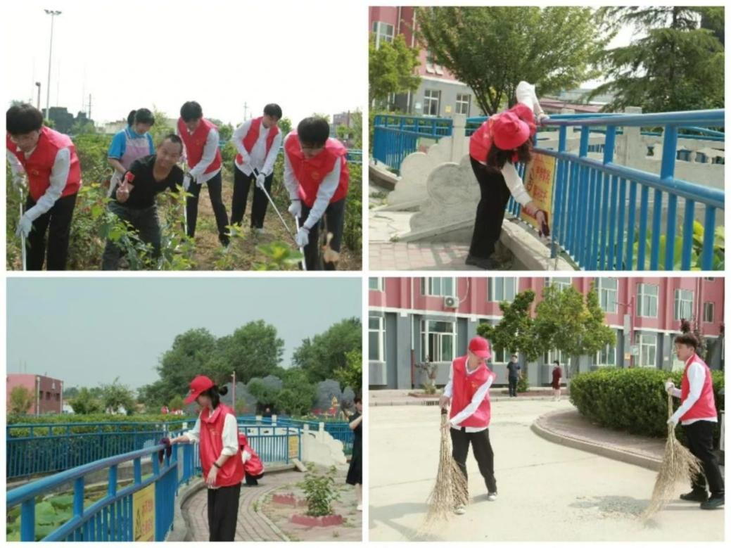 大學生志愿服務“人生都有夕陽紅，愛老敬老樹新風”敬老院掛牌儀式