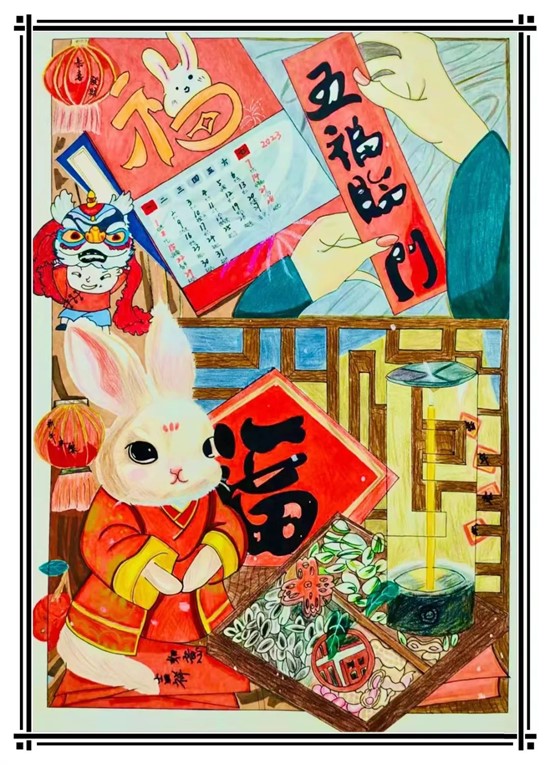 邂逅民俗—《幼兒美術》課程作業展示