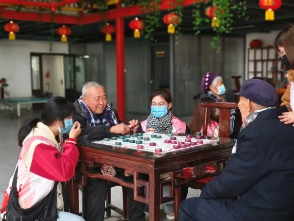 “揚愛老美德，獻志愿精神”志愿服務慰問活動圓滿結束