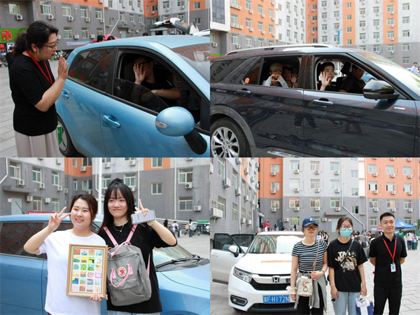 青云直上九霄�? 他日凌云最有声——我校工会隆重�D办喜送毕业生�z�d��