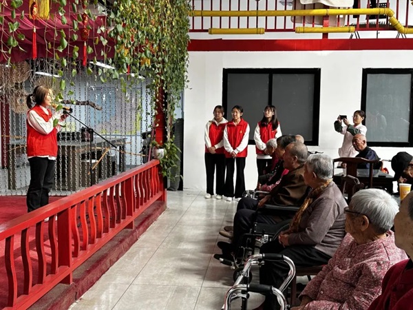 孝老敬老｜保定理工學院｜管理學院｜傳承孝老情 志愿暖人心——善孝居老年服務中心志愿服務