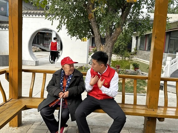 孝老敬老｜保定理工學院｜管理學院｜傳承孝老情 志愿暖人心——善孝居老年服務中心志愿服務