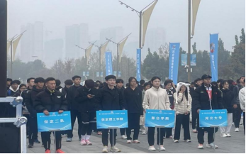 我校學生參加第十五屆全運會定向項目（河北省）選拔賽