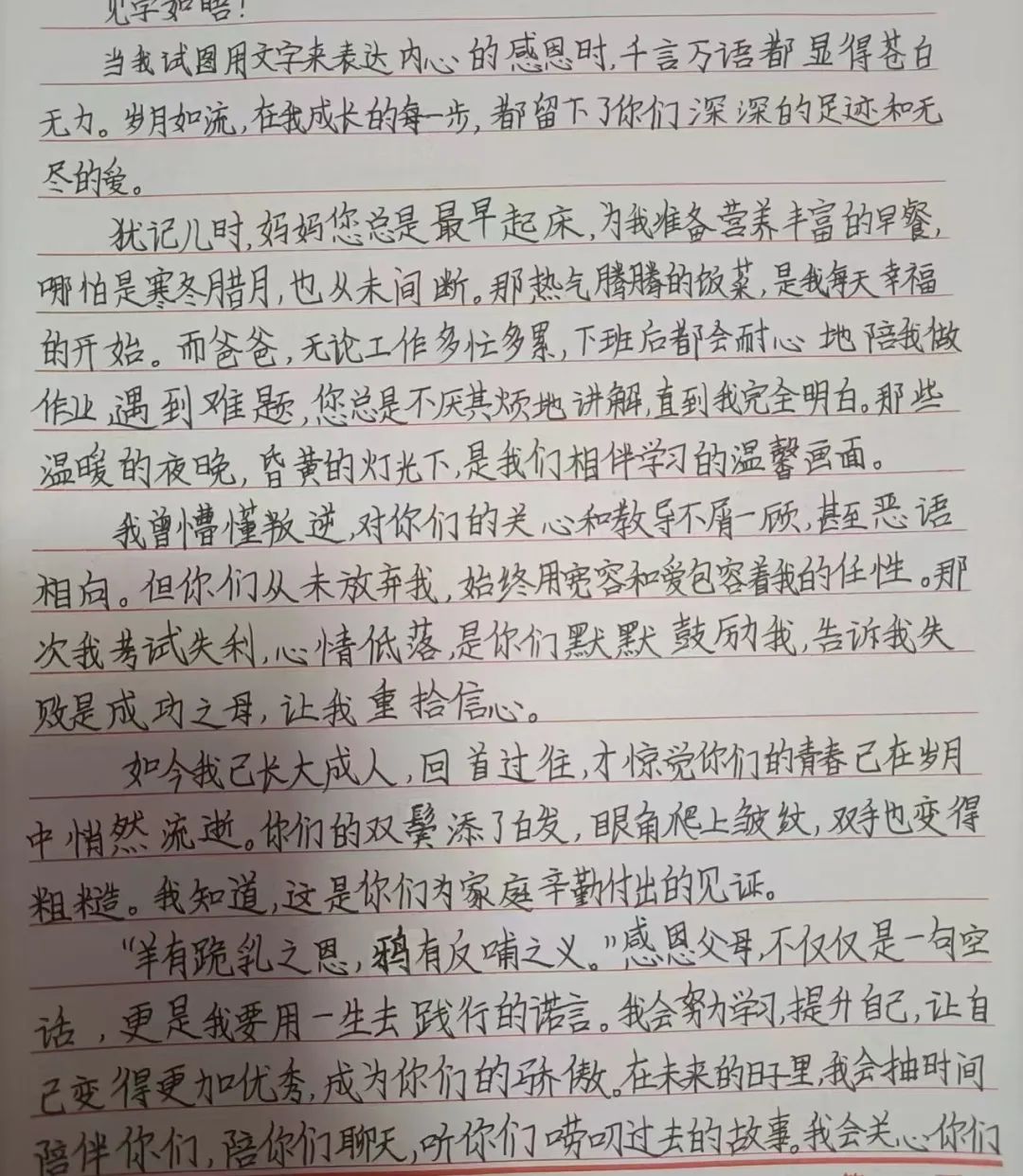 寸草春暉，情暖桑榆（二）