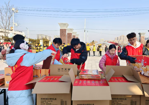 寒假社會實踐紀實（九）|保定理工學院|管理學院|寒冬遞溫情，新春暖“新”行