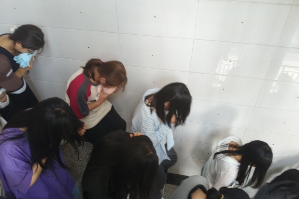 經濟學院聯合康復醫學院開展消防逃生演練活動