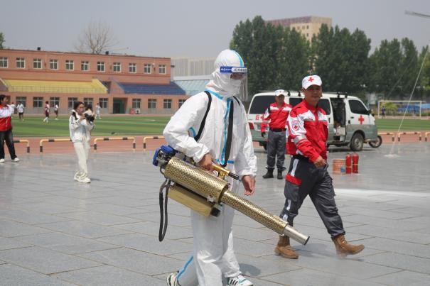 保定理工學院康復醫學院與保定市紅十字會聯合舉辦2025年地震災害應急救援綜合演練