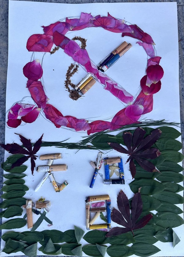 體驗式教育|保定理工學院|管理學院|創意勞動課助力無煙校園與文明出行建設