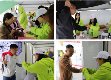 “熱血青春助跑未來”——保定理工學院藝術學院志愿者為長城汽車智慧工廠半馬蓄勢添彩
