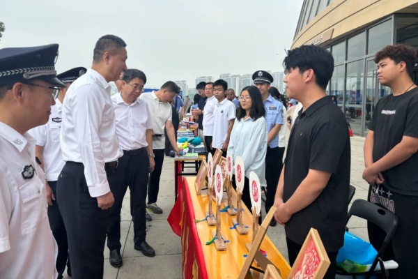 【禁毒同行，青春擔當】揚青春無毒風帆，筑生命安全港灣——我院受邀參加“6·26國際禁毒日”主題宣傳活動