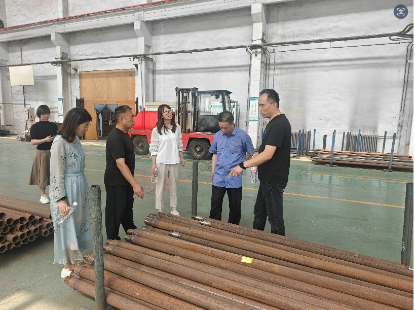 我院機制教研室赴徐水宏業石油物探機械制造有限公司訪企拓崗?