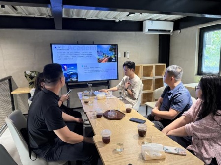 保定理工學院藝術學院教師團隊走訪北京瀾景科技有限公司——校企攜手共探數字藝術新篇