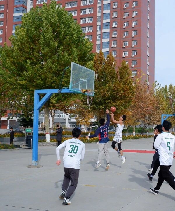 體育|保定理工學(xué)院|管理學(xué)院|青春無畏，逐夢籃筐