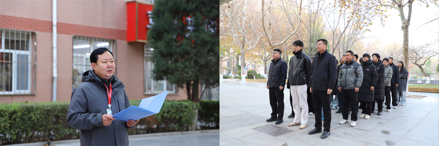 迎評護航駐防線  安全排查保平安——保定理工學院開展安全大檢查