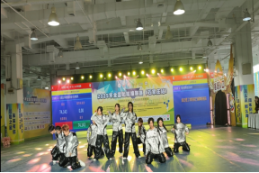 保定理工學院在2025年全國啦啦操聯賽（石家莊站）斬獲佳績