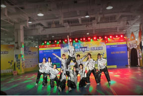 保定理工學院在2025年全國啦啦操聯賽（石家莊站）斬獲佳績